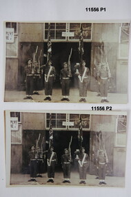Photograph, 38th Battalion Colour Party & Guard.