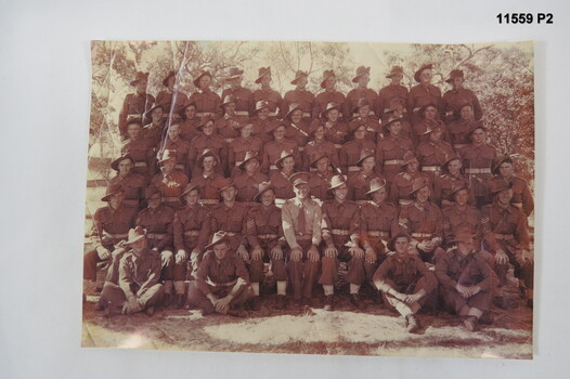 Group Photograph of troops.