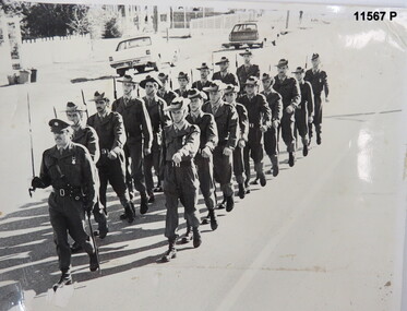 Photograph of 15th Transport on Parade.