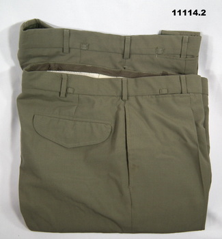 Khaki Army Service Dress trousers.