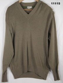 Khaki Army jumper from 1969.