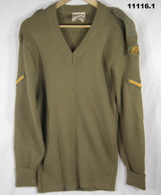 Two styles of Army Jumpers from 1994.