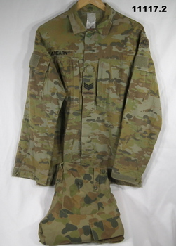 Army workwear shirt and trousers.