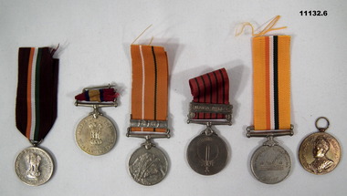 Six South Asian Medals.