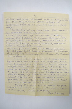 Letter in Reference to 38th Battalion, page 2.