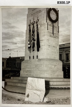 The new Bendigo Cenotaph at Charing Cross.
