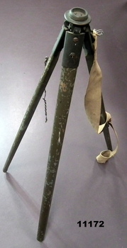 Tripod to hold heliograph.