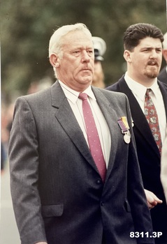 At the Service Anzac Day Bendigo pre 2011.