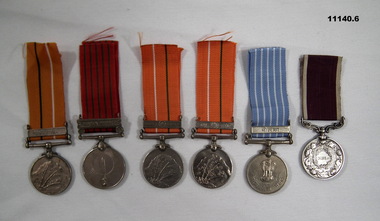 Various Indian Military Service Medals