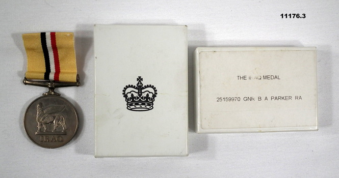 UK operation TELIC IRAQ Medal.