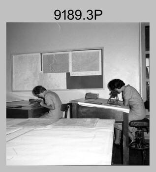 Army Headquarters Survey Regiment Map Production c1961 to 1963.