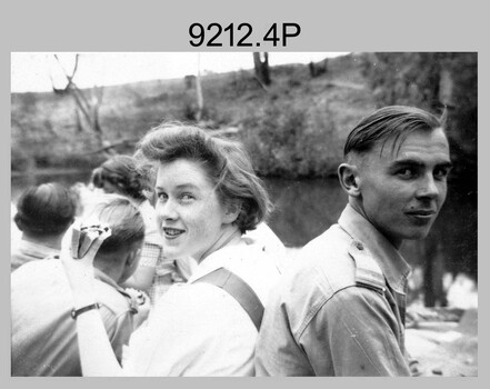 LHQ Cartographic Company Picnic, 1944