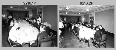 Officers Mess Formal Dinner, AHQ Survey Regiment, Fortuna, Bendigo 1950s-1960s