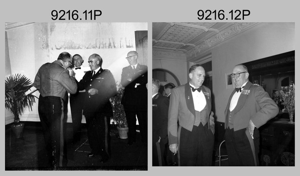 Officers Mess Formal Dinner, AHQ Survey Regiment, Fortuna, Bendigo 1950s-1960s