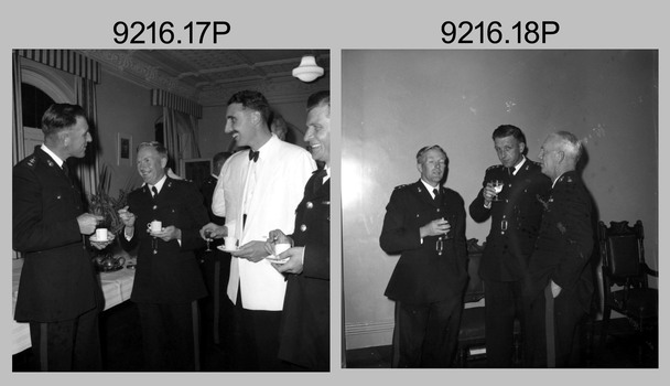 Officers Mess Formal Dinner, AHQ Survey Regiment, Fortuna, Bendigo 1950s-1960s