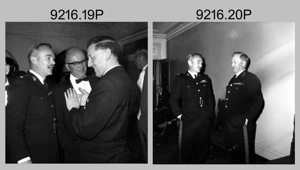 Officers Mess Formal Dinner, AHQ Survey Regiment, Fortuna, Bendigo 1950s-1960s
