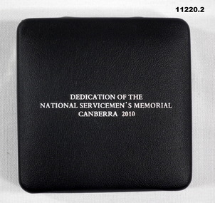 Memorabilia - NATIONAL SERVICEMEN'S MEDALLION 2010