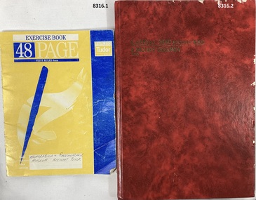 Financial records books SMI Museum