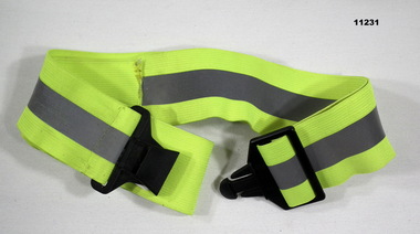 High Viz fluorescent safety belt
