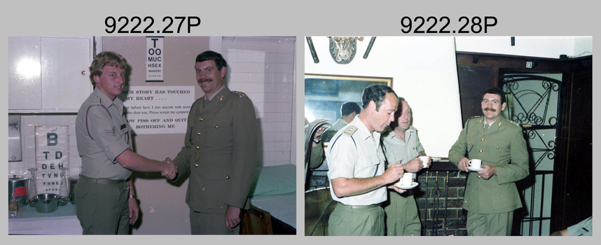 Army Survey Regiment Farewell Tour - CAPT GW Kenney. 1978.