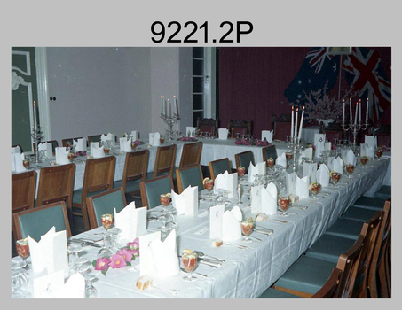 Officers Mess Formal Dinner, AHQ Survey Regiment, Fortuna, Bendigo 1967.
