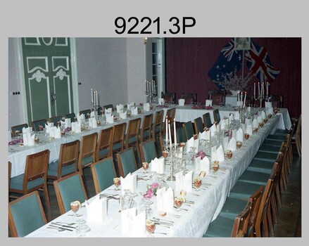 Officers Mess Formal Dinner, AHQ Survey Regiment, Fortuna, Bendigo 1967.