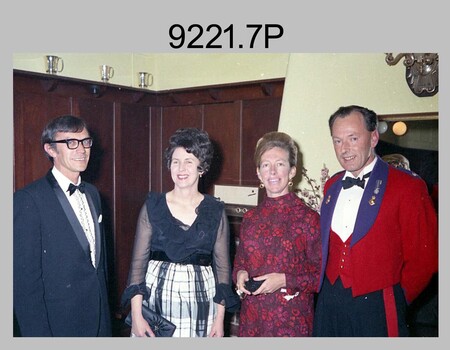 Officers Mess Formal Dinner, AHQ Survey Regiment, Fortuna, Bendigo 1967.
