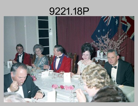 Officers Mess Formal Dinner, AHQ Survey Regiment, Fortuna, Bendigo 1967.
