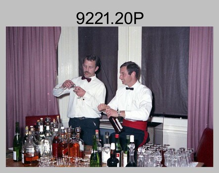 Officers Mess Formal Dinner, AHQ Survey Regiment, Fortuna, Bendigo 1967.