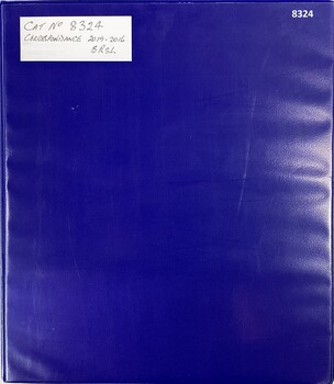 SMI Museum correspondance for 12 months.