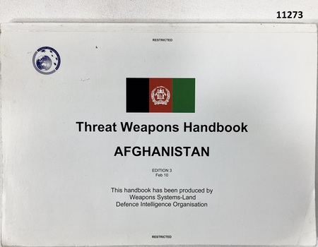 Manual on small arms in Afghanistan.