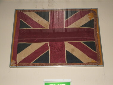 picture of actual Kings Colour held on display
