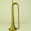 Traditional brass Cavalry Trumpet in E flat including mouthpiece