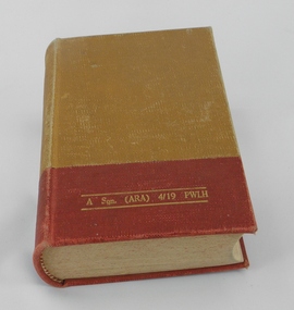 Book, Australian Army, Australian Edition of Manual of Military Law 1941