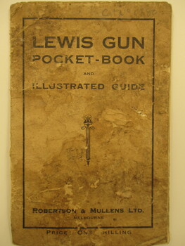 Lewis Gun Pocket Book & Illustrated Guide
