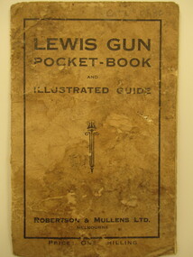 Lewis Gun Pocket Book & Illustrated Guide