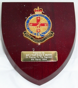 Plaque - Deakin University Company