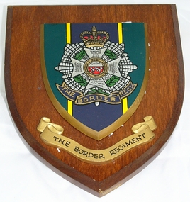Plaque - The Border Regiment