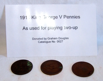 Coins, Penny, Australian (3), Australian Mint, 1915
