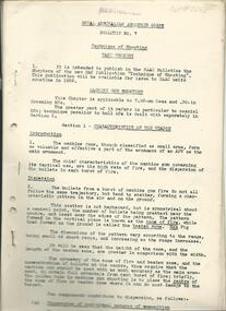 RAAC Bulletin No. 7