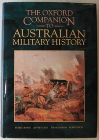 Book, Oxford University Press Australia, The Oxford Companion to Australian Military History, 1995