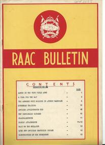 RAAC Bulletin No. 39