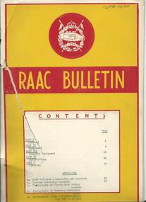 RAC Bulletin No. 29 (4 copies)