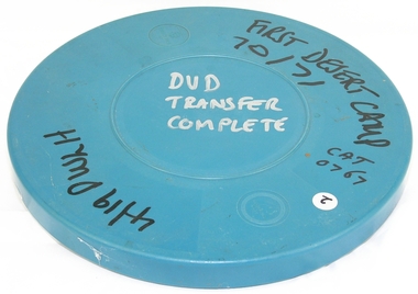 16 mm film of First Desert Camp 1970 to 1971
