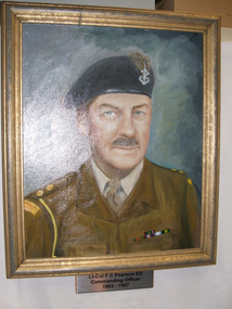Painting - Portrait, Lt-Col Frank Pearson