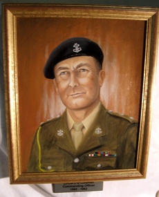 Painting - Portrait, Lt-Col L G Coleman