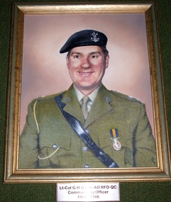 Lt-Col G H Garde RFD QC CO 1984 - 1986