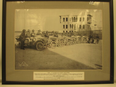 WW1 1st Australian Light Car Patrol