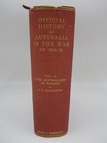 Vol X The Australians at Rabaul