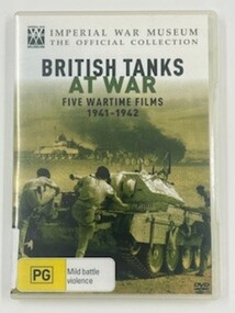 Film - DVD, British Tanks at War - Five Wartime Films 1941 - 1942